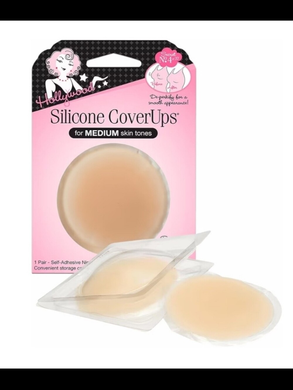 Hollywood Fashion Secrets Silicone Coverups BNIB